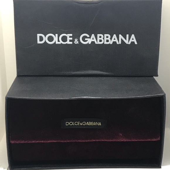 New Dolce & Gabana large sunglass case Burgandy - Picture 7 of 7